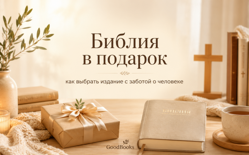 Библия в подарок: как выбрать издание с заботой о человеке