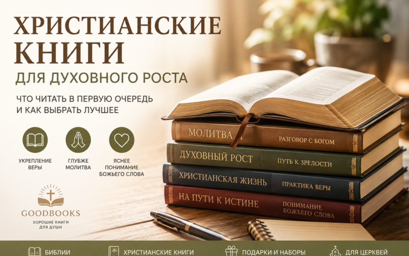 Христианские книги для духовного роста: что читать в первую очередь