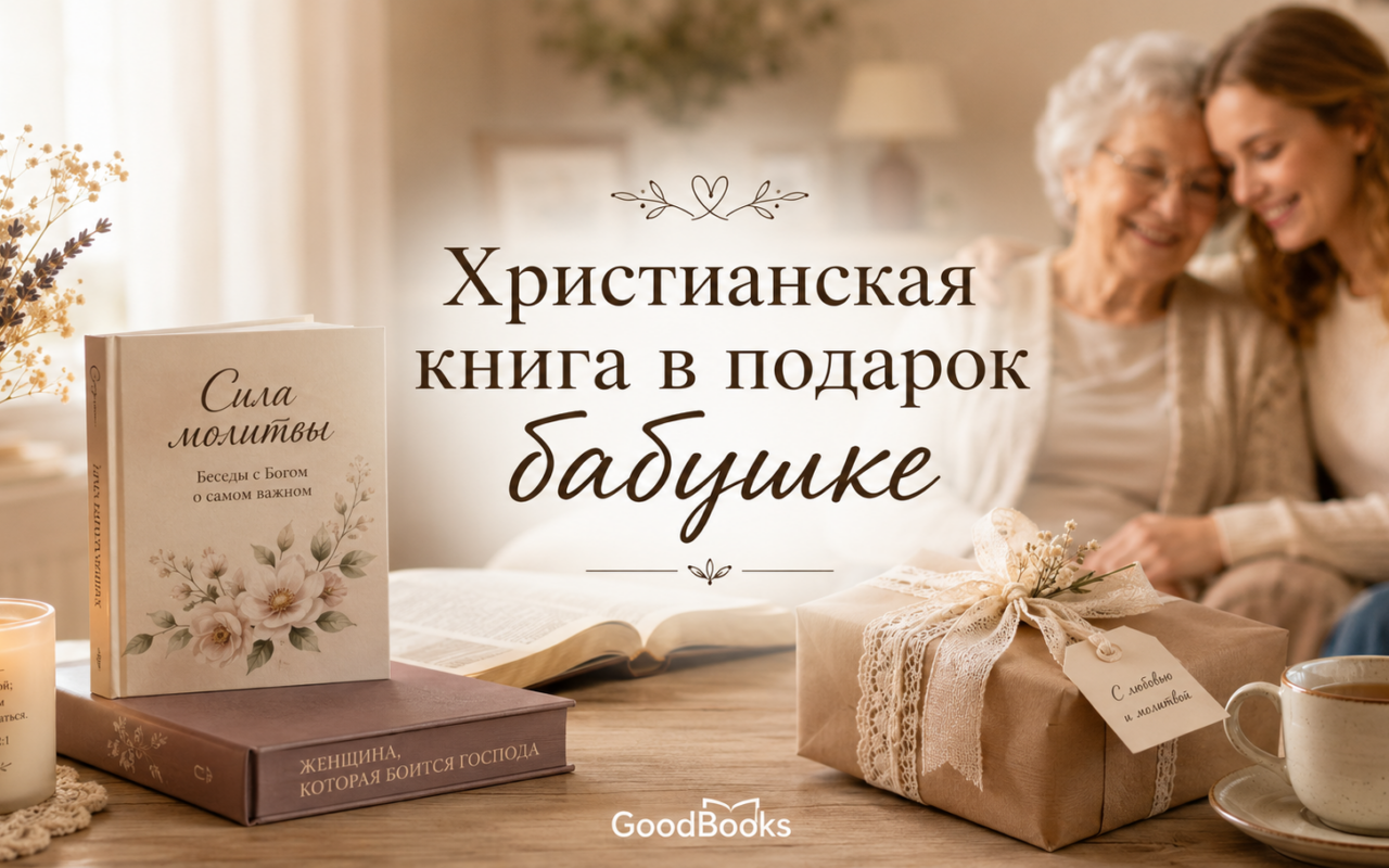 Христианская книга в подарок бабушке: как выбрать с заботой