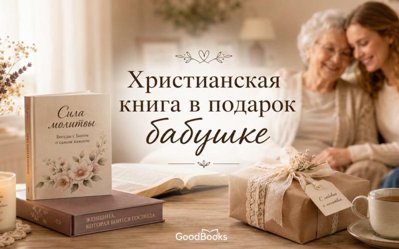 Христианская книга в подарок бабушке: как выбрать с заботой