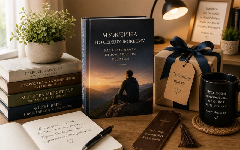 Христианская книга в подарок брату: как выбрать с заботой