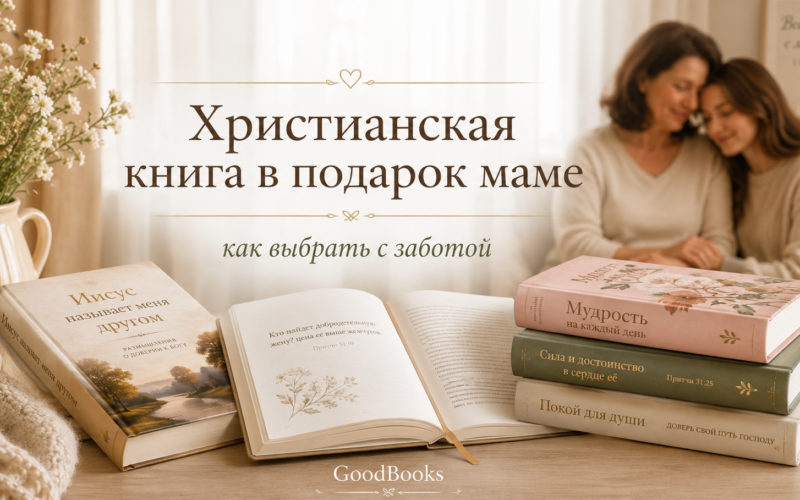 Христианская книга в подарок маме: как выбрать с заботой