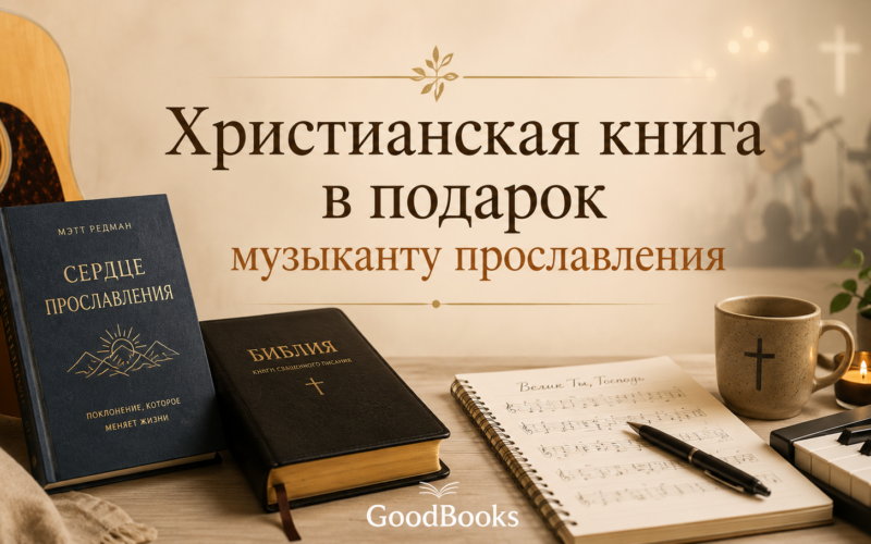 Христианская книга в подарок музыканту прославления