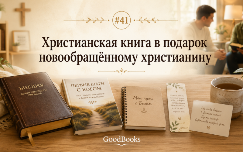 Христианская книга в подарок новообращённому христианину