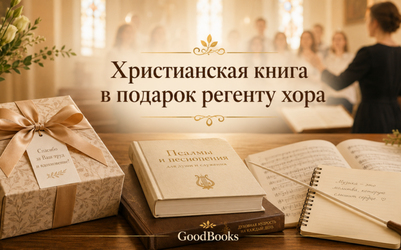 Христианская книга в подарок регенту хора: как выбрать с благодарностью