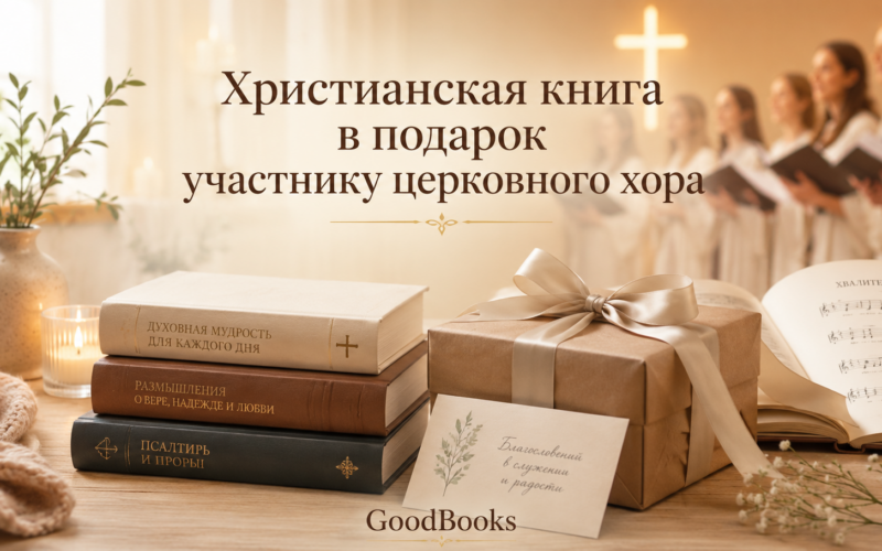 Христианская книга в подарок участнику церковного хора