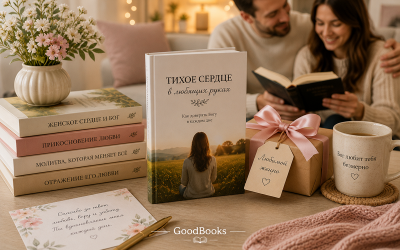Христианская книга в подарок жене: как выбрать с любовью