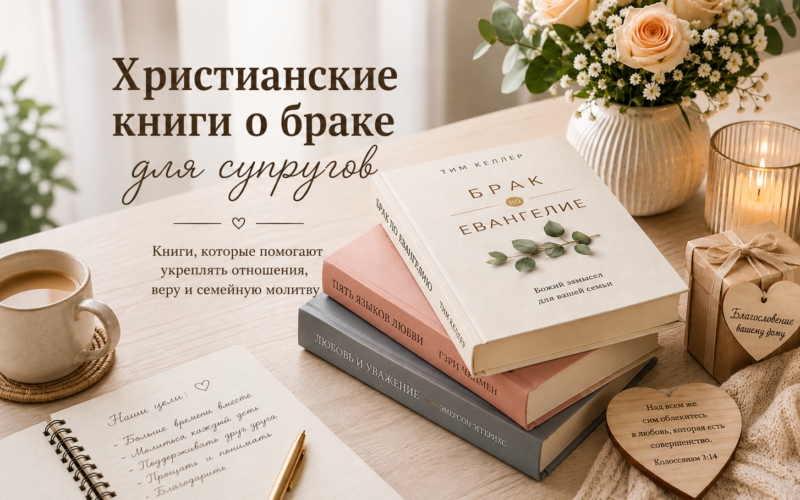 Христианские книги о браке, которые стоит прочитать супругам